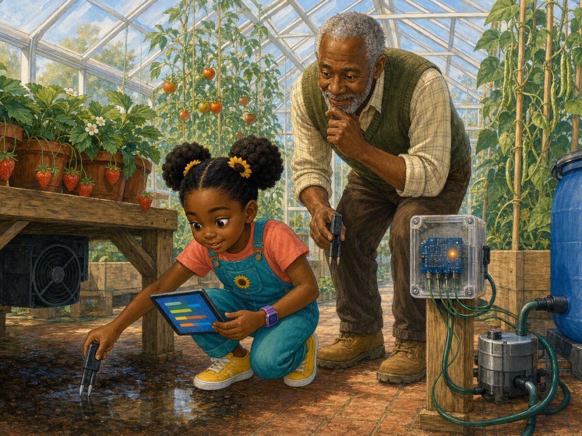 Nia and the Midnight Watering Mystery