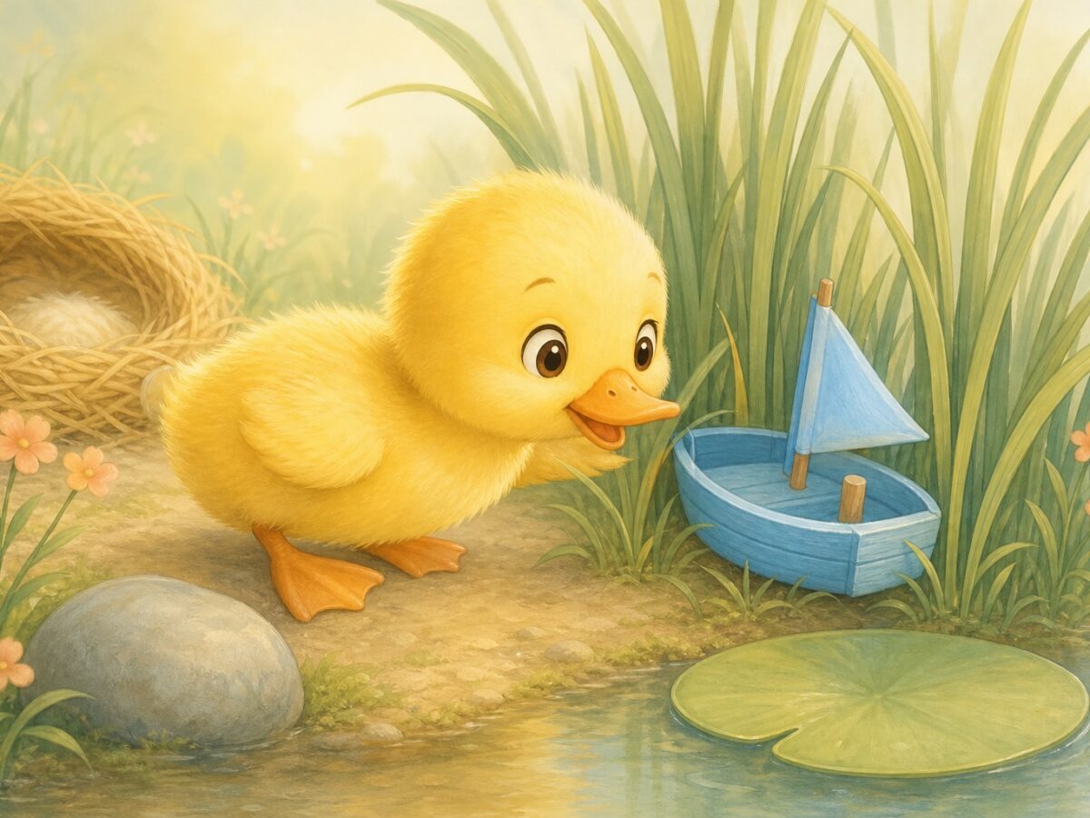 Pip and the Little Blue Boat